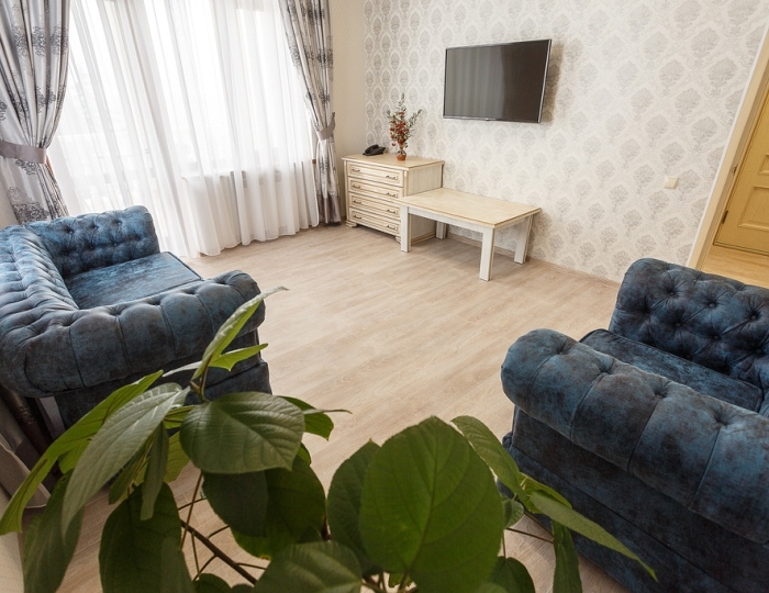 Люкс 2-местный 3-комнатный корпус 1 - Санаторий «Белоруссия» Ялта Кореиз