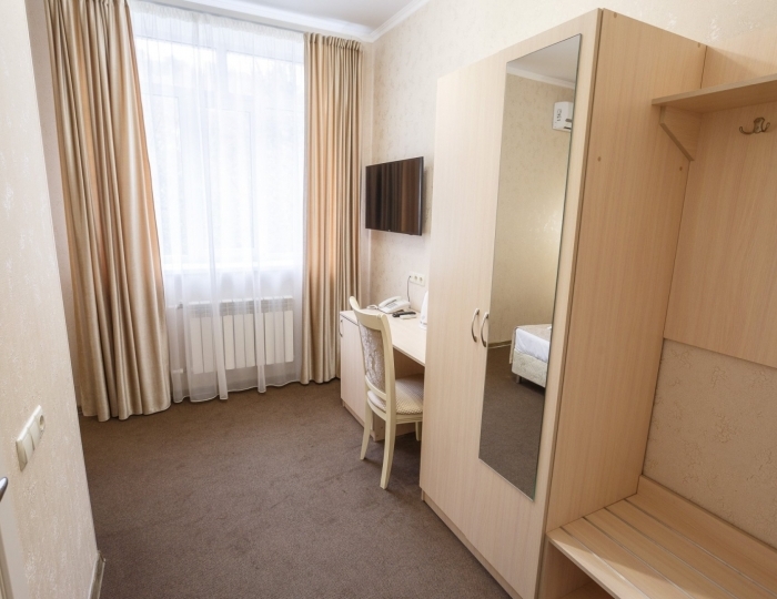 Стандарт 1-местный 1-комнатный без балкона (Север) корпус 3 - Санаторий «Белоруссия» Ялта Кореиз