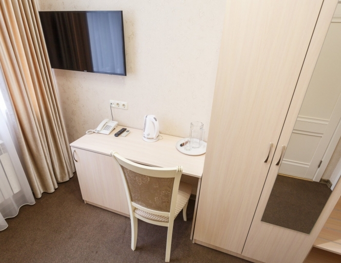 Стандарт 1-местный 1-комнатный без балкона (Север) корпус 3 - Санаторий «Белоруссия» Ялта Кореиз