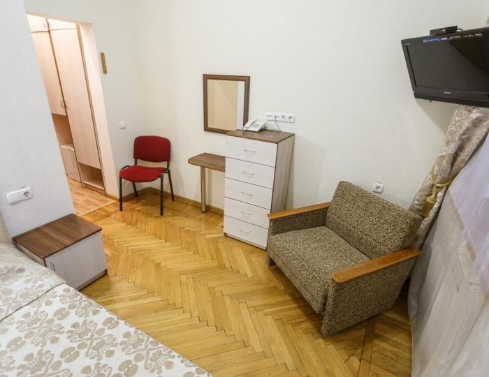 Стандартный 1-местный 1-комнатный корпус 4 - Санаторий «Белоруссия» Ялта Кореиз