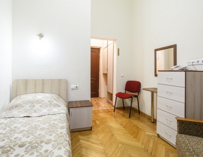 Стандартный 1-местный 1-комнатный корпус 4 - Санаторий «Белоруссия» Ялта Кореиз