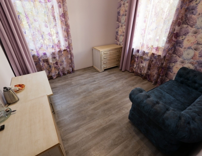 Стандарт 2-местный 2-комнатный (без балкона) корпус 1 - Санаторий «Белоруссия» Ялта Кореиз