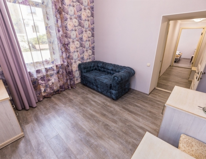 Стандарт 2-местный 2-комнатный (без балкона) корпус 1 - Санаторий «Белоруссия» Ялта Кореиз