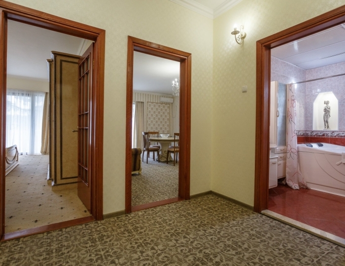 Сюит 2-местный 3-комнатный корпус 2 - Санаторий «Белоруссия» Ялта Кореиз