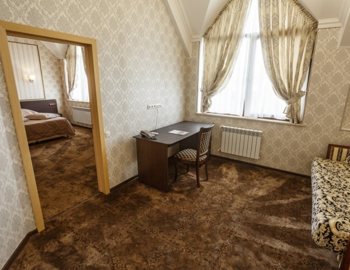 Сюит 2-местный 4-комнатный корпус 2 - Санаторий «Белоруссия» Ялта Кореиз